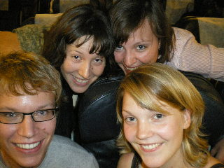 Cornelius, Johanna, ich & Claire